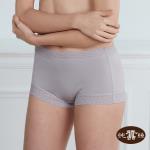【岱妮蠶絲】純蠶絲42針70G女高腰平口內褲-VWA5A1016J(銀灰)