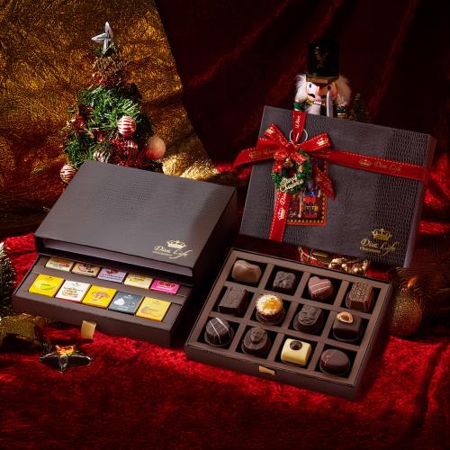 Diva Life 聖誕胡桃鉗 比利時巧克力27入尊尚禮盒