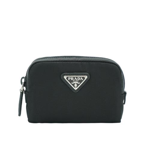 Prada Re-Nylon 尼龍微型化妝袋(1ND339-黑)