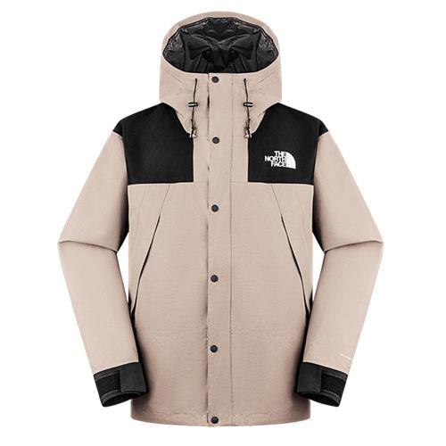 The North Face 北面 連帽外套 男裝 防水衝鋒衣 黑棕 NF0A88XFDHO