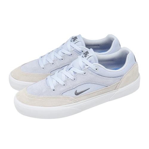 Nike 滑板鞋 SB Malor 男鞋 藍 白 麂皮 入門款 休閒鞋  FV6064-007