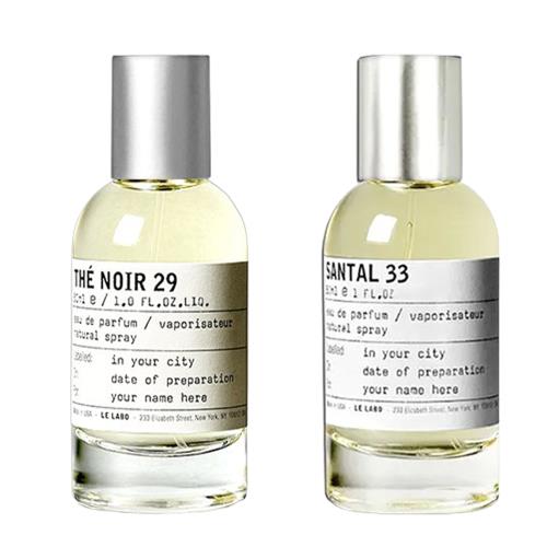 LE LABO淡香精30ml任選1款-SANTAL檀香33/THE NOIR黑茶29(國際航空版)