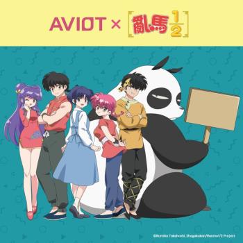 AVIOT X《亂馬½》聯名款耳機 TE-Q3-RNM 真無線藍牙耳機｜官方授權