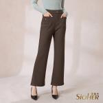 買1送1【SiOHER 熹歐禾】★韓國訂製高磅蓄熱直筒褲(女裝/長褲/保暖褲/休閒褲)