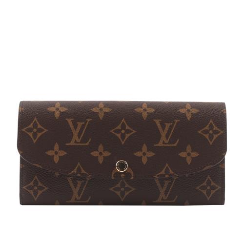 LV Monogram 新款金釦 EMILIE長夾 M60697