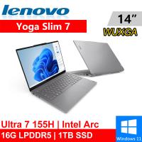 Lenovo Yoga Slim 7-83CV0059TW 14吋 灰(Ultra 7 155H/16G LPDDR5/1TB)原廠機