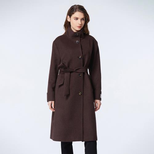 ST.MALO W.祕魯冠冕王鑽手工羊駝大衣-獨