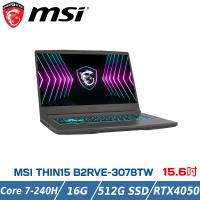 MSI微星 Thin 15 B2RVE-3078TW (Core 7-240H/16G/512G/RTX4050/WIN11)