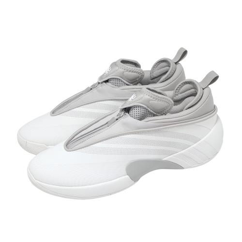 adidas 籃球鞋 D.O.N. Issue 7 男鞋 白 灰 米契爾 拉鍊式 蜘蛛 愛迪達 JS1299
