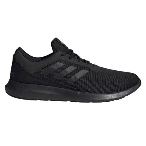 Adidas 慢跑鞋 男鞋 女鞋 網布 CORERACER 全黑【運動世界】FX3593