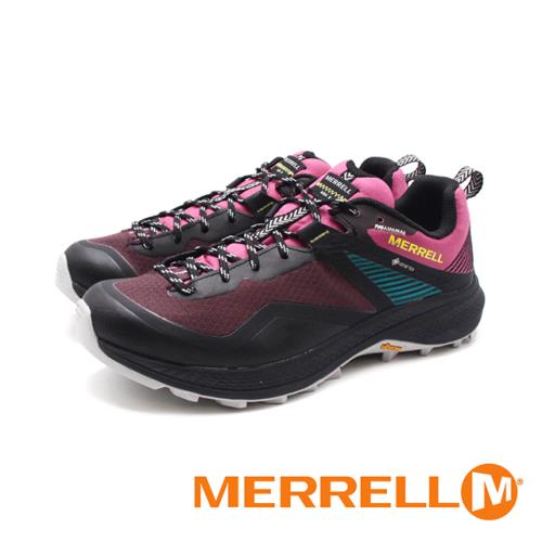 MERRELL(女)MQM 3 MID GTX極輕量防水登山健行鞋 女鞋-黑桃色