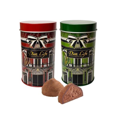 Diva Life頂級比利時巧克力聖誕禮罐限定組