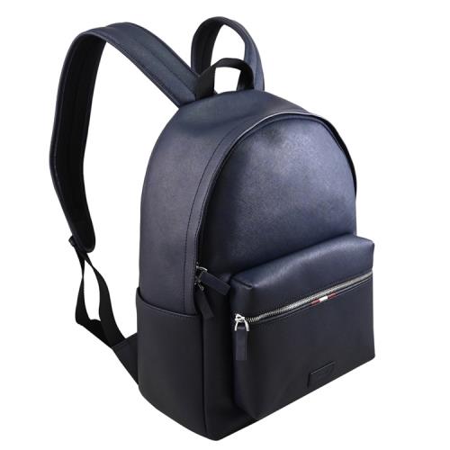 BALLY 6238422 PARTON 條紋LOGO防刮皮革商旅後背包.深藍|BALLY|ETMall 