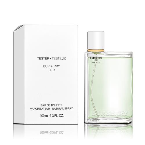 BURBERRY Her 晨曦之翼女性淡香水 100ML TESTER 環保包裝