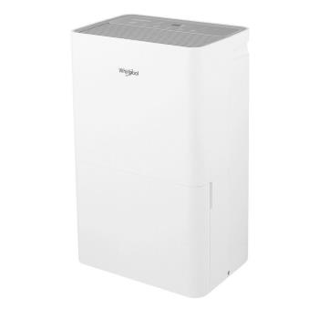 Whirlpool惠而浦 WDEE25TW Whirlpool惠而浦 WDEE25TW 除濕機,12L以上除濕量,適合20坪以上空間使用。配備奈米銀濾網,白色系設計,尺寸寬38.4 x 高62.9 x 深27.2 cm,重量17.7 kg。水箱容量5L以上,支援連續排水及接排水管。特殊功能包括衣物乾燥、連續除濕、濕度設定除濕,B式除濕方式,定頻馬達,消耗電功率410W,第一級能源效率,年耗電約221度,適用室溫5~35度。保固1年,BSMI許可字號R35769,中國製造,高效除濕首選。