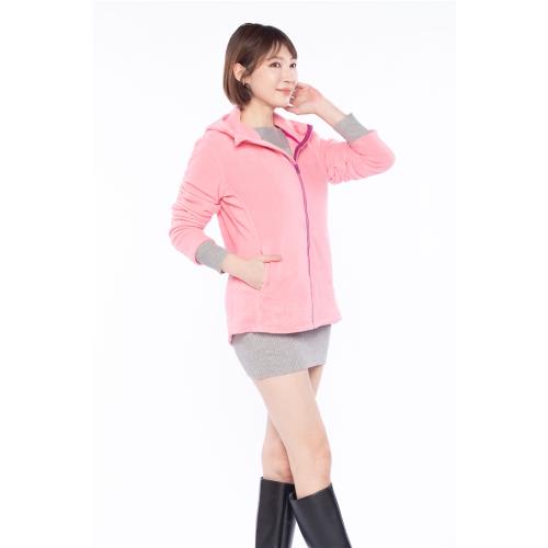 戶外趣 璀璨香頌緞光北極絨外套