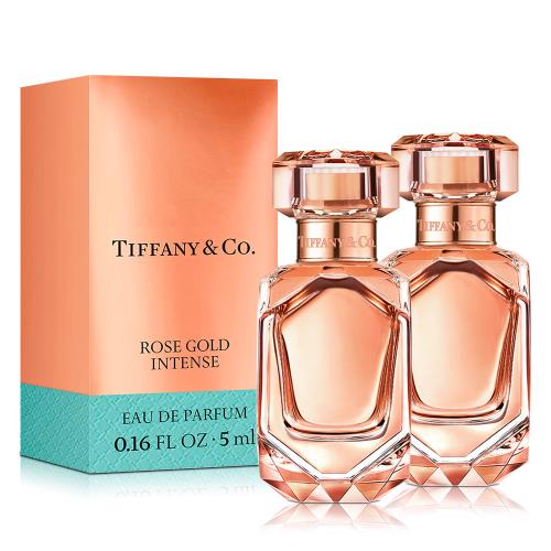 Tiffany&Co 玫瑰金粹女性淡香精小香(5ml)X2入-專櫃公司貨