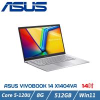 ASUS Vivobook 14 X1404VA-0181W120U 幻彩白(C5-120U/8G/512G SSD/14吋FHD/Win11)