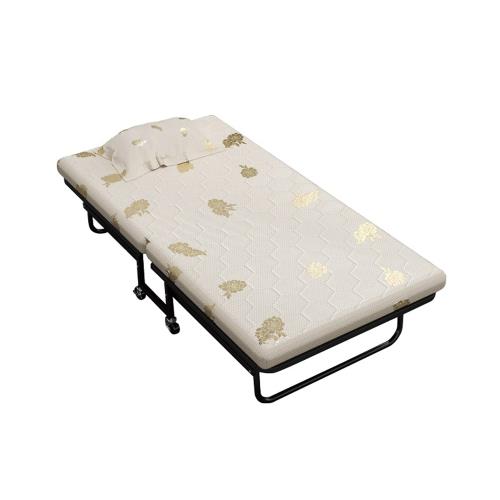 折疊單人床 辦公室午休躺椅 宿舍可移動便攜 簡易陪護床 折疊床