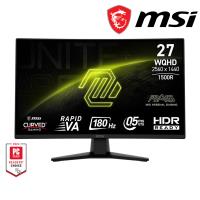 MSI微星 274CQF 是一款 27 吋 QHD+ 解析度的電競螢幕，採用 VA 面板設計，具備 1ms 超快反應時間與抗藍光功能，提供優異的畫質與遊戲體驗。薄邊框設計讓螢幕更顯現代感，支援 HDMI 與 DisplayPort/DP � Sign 輸入介面，適合用於高階遊戲與多媒體應用。