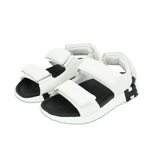 Hermes Junior Nappa皮革科技涼鞋(Blanc白)