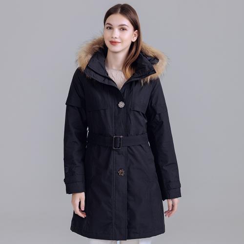 JORDON GORE-TEX®皮草鵝絨大衣