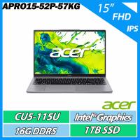 ACER Aspire Pro APRO15-52P-57KG CU5-115U/16G/1TB SSD/15吋 IPS FHD