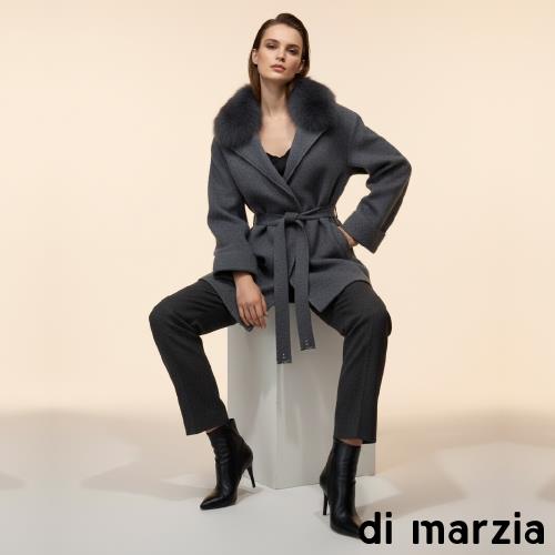 di marzia 限量款珍稀雪地皮草大衣-獨