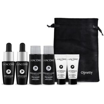 LANCOME蘭蔻超極限肌因賦活精華組，專為成人肌膚設計，內含賦活露7mlX2、賦活露5mlX2及精華露10mlX2，提供深度肌因修復與保養。商品為國內專櫃公司貨，無外盒或封膜，保留原廠包裝與品質，優惠價格回饋消費者。