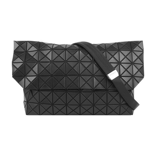ISSEY MIYAKE 三宅一生 BAO BAO PRISM SAC 翻蓋郵差包(黑色)