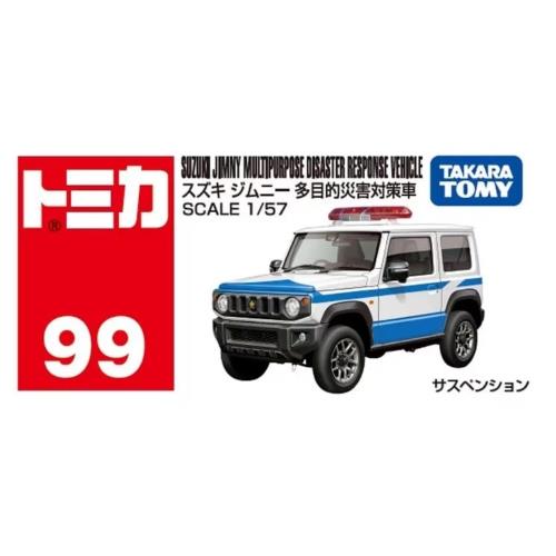 TOMICA No.99 Suzuki Jimny 警車 TM099A6 多美小汽車 TAKARA TOMY