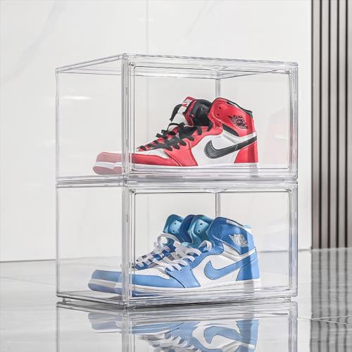 【萬用收納盒】高透明磁吸壓克力收納盒(2入)