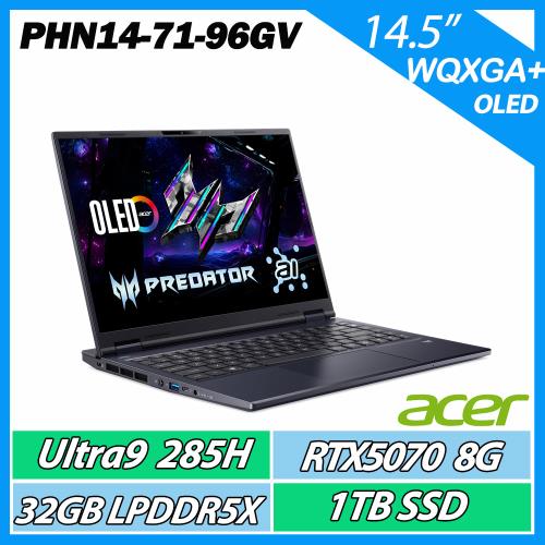 ACER Predator PHN14-71-96GV CU9-285H/32GB/1TB/RTX5070/AI