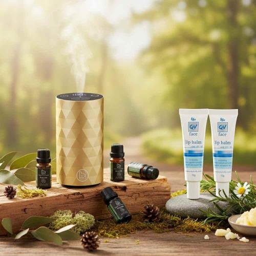 【全效呵護】BonnieHouse致淨清新森林限時搶購+意高 QV Face舒敏抗老滋潤護唇膏15gX2