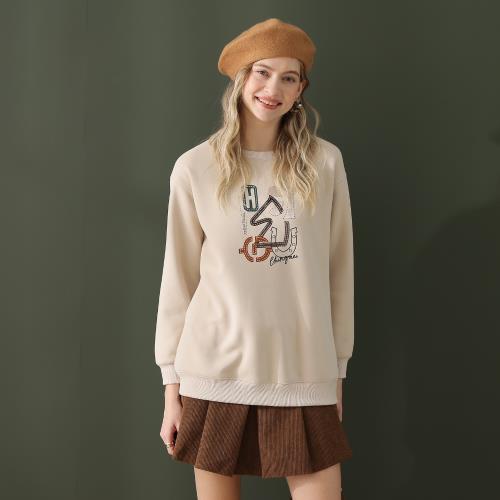 HsinGo歐規高磅羊羔暖棉絨名品上衣