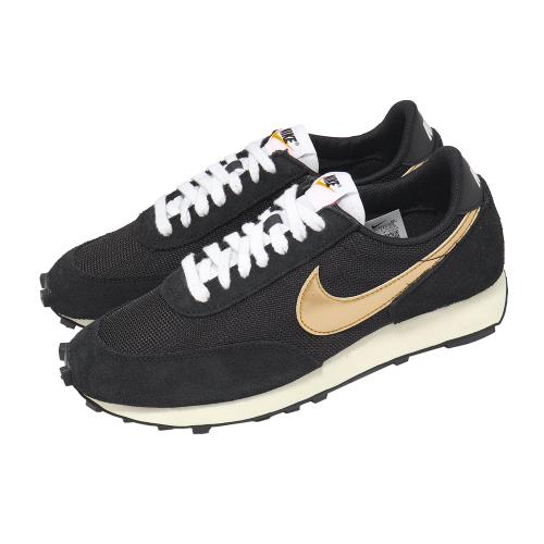 Nike 休閒鞋 DBreak SP 男鞋 黑 金 麂皮 復古 金勾 BV7725-003