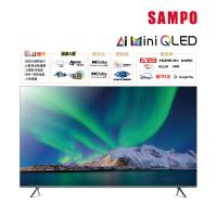SAMPO聲寶 65吋4K AI優畫 Mini QLED 新轟天雷連網智慧顯示器 QM-65MIW4210 含基本安裝+舊機回收
