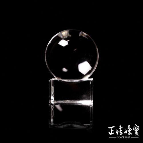 正佳珠寶】白水晶蒐藏級全淨體36.6mm 白水晶球白水晶擺件|擺件/裸石