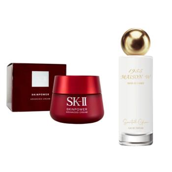【全效呵護】SK-II 致臻肌活能量活膚霜 100g (公司貨)+法國MAISON W 1955淡香精 50ml