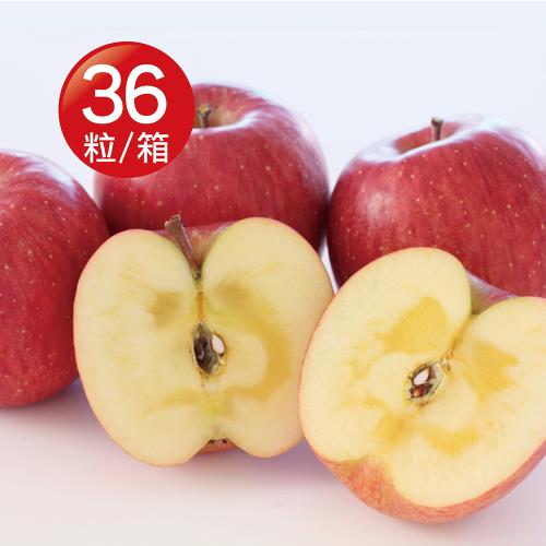 【盛花園蔬果】日本青森蜜富士蘋果10kg±10%x1箱（36粒/箱）（原裝箱）