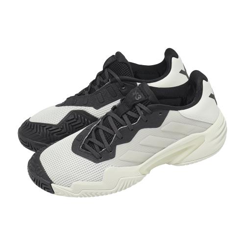 adidas 愛迪達 網球鞋 Barricade 13 M Y-3 男鞋 米白 黑 支撐 抗扭 Y-3聯名款 JP7720