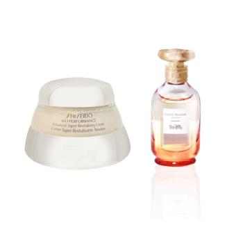 【SHISEIDO 資生堂】百優精純乳霜75ml (公司貨)+COACH 逐夢暮光女性淡香精 4.5ML