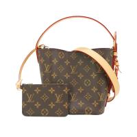 Louis Vuitton All In BB 帆布二用水桶包(M12925-咖)