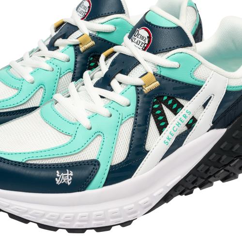 SKECHERS 男鞋休閒系列鬼滅之刃聯名款-時透無一郎款(802031GRMT)|休閒