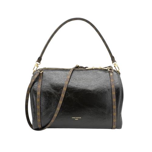 Louis Vuitton 展示品 Express MM 小牛皮拚帆布手提肩背包(M26359-榛子色/棕色)