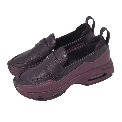 Nike 休閒鞋 W Air Max Phenomena 女鞋 酒紅 樂福鞋 皮革 IM8814-600