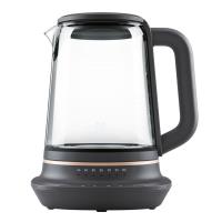 Electrolux 伊萊克斯 E7GK1-73BP 電熱水壺，容量1~2公升，採用耐熱高硼矽玻璃內膽，尺寸296 x 246 x 284 mm，重量僅2.03kg，適合110V/60Hz環境使用，消耗功率1000W以上，快速沸騰並具安全防乾燒功能。產地中國，提供1年保固，是居家煮水的最佳選擇，耐用且易清潔。