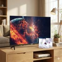 SAMPO聲寶 FHD新轟天雷 43吋液晶電視EM-43MDS200+DeMon NB 超肌能縮時氣墊面膜(3片/盒)x3盒