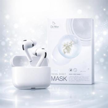 APPLE AirPods Pro 3+DeMon NB 縮時氣墊保濕面膜x10盒組