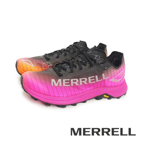 MERRELL(女)MTL LONG SKY 2 Matryx溫度調節機能慢跑鞋 女鞋-黑粉色